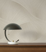 York Wallcoverings Etched Reeds Beige Abstract Wallpaper 422