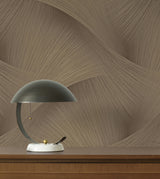 York Wallcoverings Etched Reeds Coffee Abstract Wallpaper 42