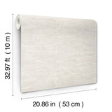York Wallcoverings Sculpted Burlap Cream Textured Wallpaper 