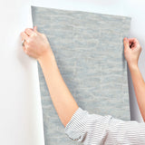 York Wallcoverings Sculpted Burlap Stone Textured Wallpaper 