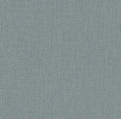 York Wallcoverings Egyptian Linen Denim Faux Fabric Wallpape