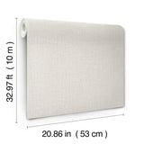 York Wallcoverings Egyptian Linen Eggshell Faux Fabric Wallp