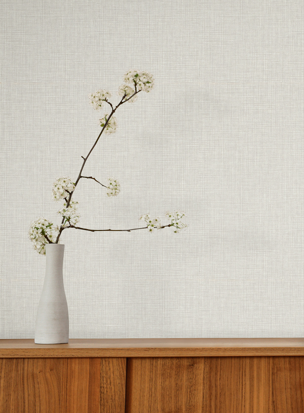 York Wallcoverings Egyptian Linen Eggshell Faux Fabric Wallp