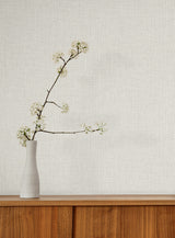 York Wallcoverings Egyptian Linen Eggshell Faux Fabric Wallp