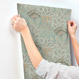 York Wallcoverings Catherine Sage Botanical Wallpaper 4228-8