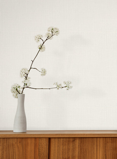 York Wallcoverings Georgette Pearl Faux Fabric Wallpaper 422