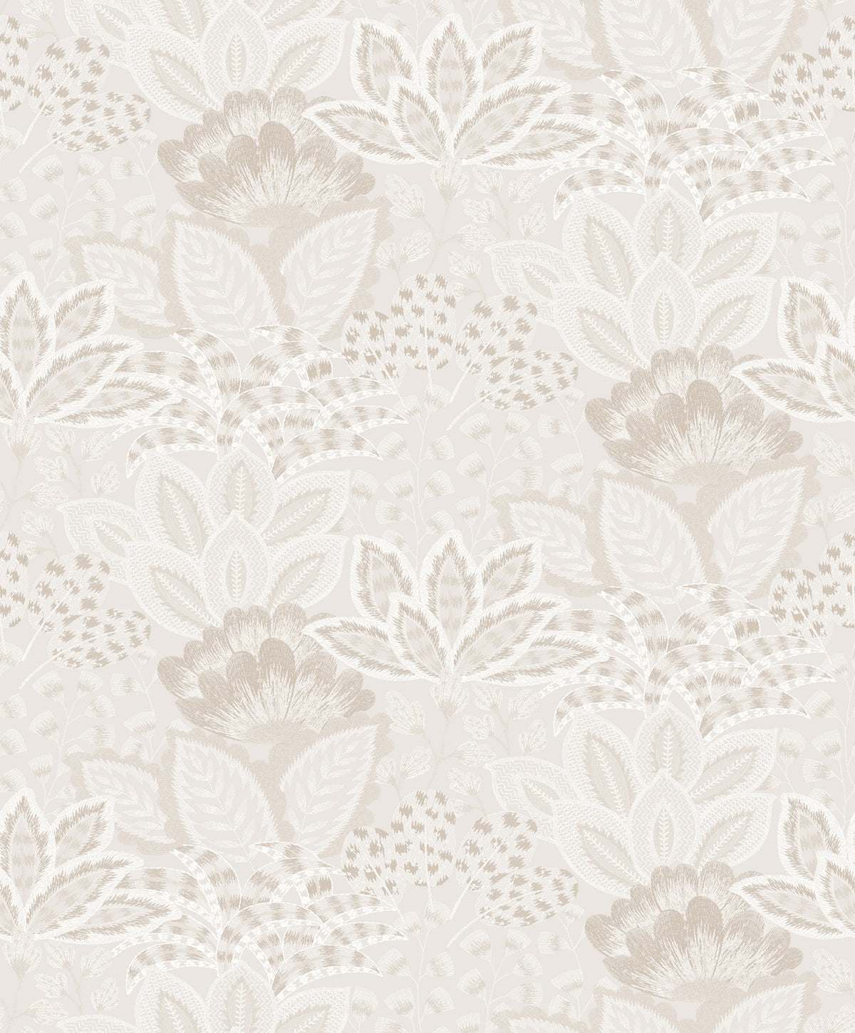 York Wallcoverings Catherine Pearl Botanical Wallpaper 4228-