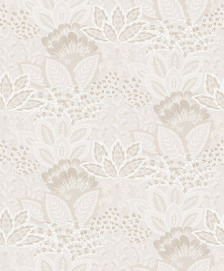 York Wallcoverings Catherine Pearl Botanical Wallpaper 4228-