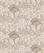 York Wallcoverings Catherine Neutral Botanical Wallpaper 422