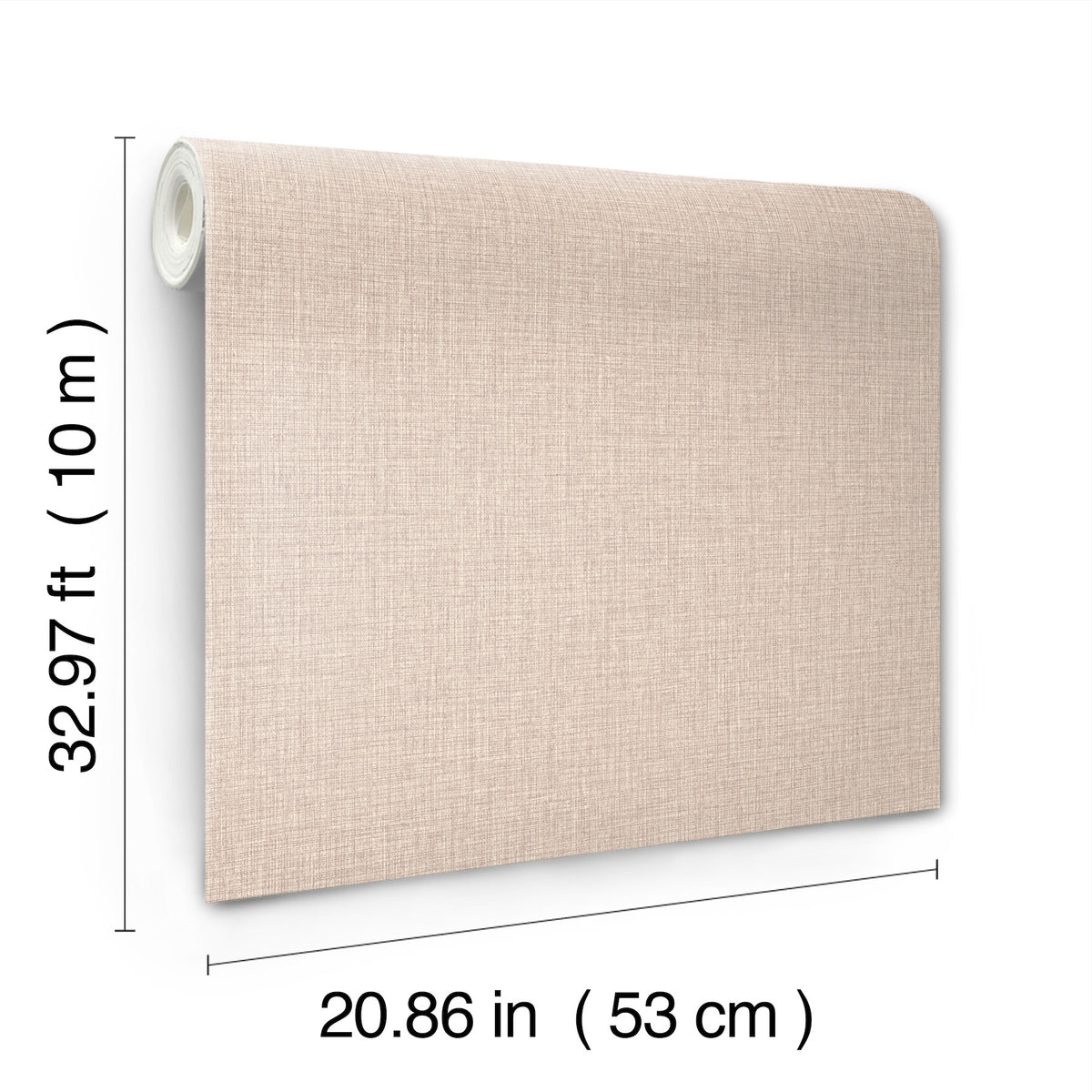 York Wallcoverings Egyptian Linen Wheat Faux Fabric Wallpape