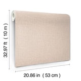 York Wallcoverings Egyptian Linen Wheat Faux Fabric Wallpape