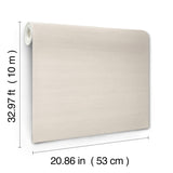 York Wallcoverings Fine Silk Bone Faux Fabric Wallpaper 4228