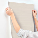 York Wallcoverings Fine Silk Bone Faux Fabric Wallpaper 4228