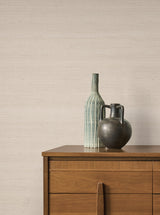 York Wallcoverings Fine Silk Beige Faux Fabric Wallpaper 422