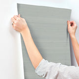 York Wallcoverings Fine Silk Slate Faux Fabric Wallpaper 422