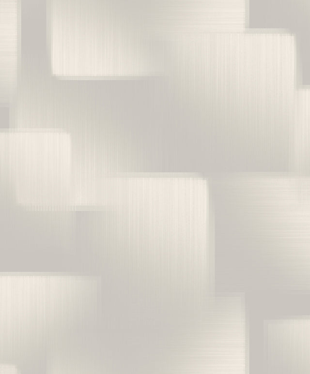 York Wallcoverings Silk Madras Light Grey Abstract Geometric