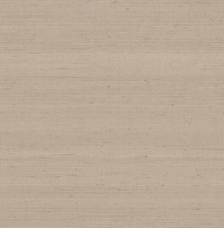 York Wallcoverings Fine Silk Light Brown Faux Fabric Wallpap