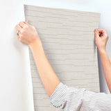 York Wallcoverings Latitude Eggshell Striated Wallpaper 4228