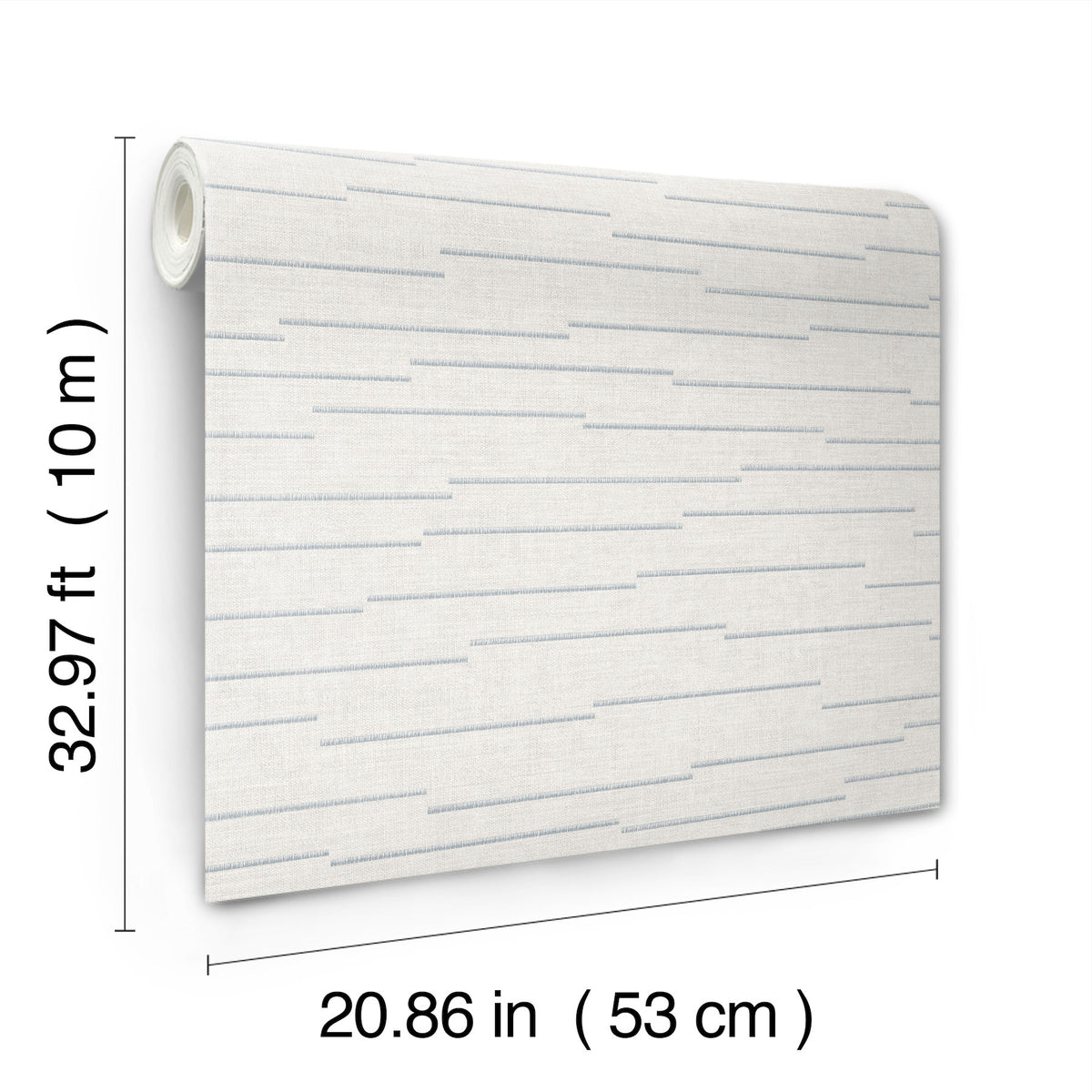York Wallcoverings Latitude Ivory Striated Wallpaper 4228-84