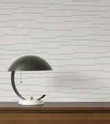 York Wallcoverings Latitude Ivory Striated Wallpaper 4228-84