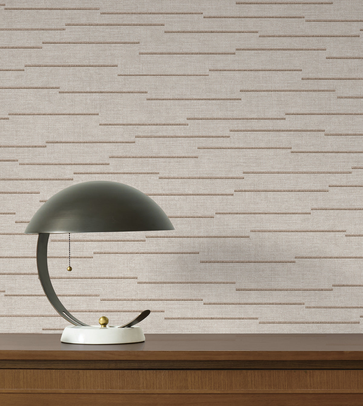 York Wallcoverings Latitude Beige Striated Wallpaper 4228-84
