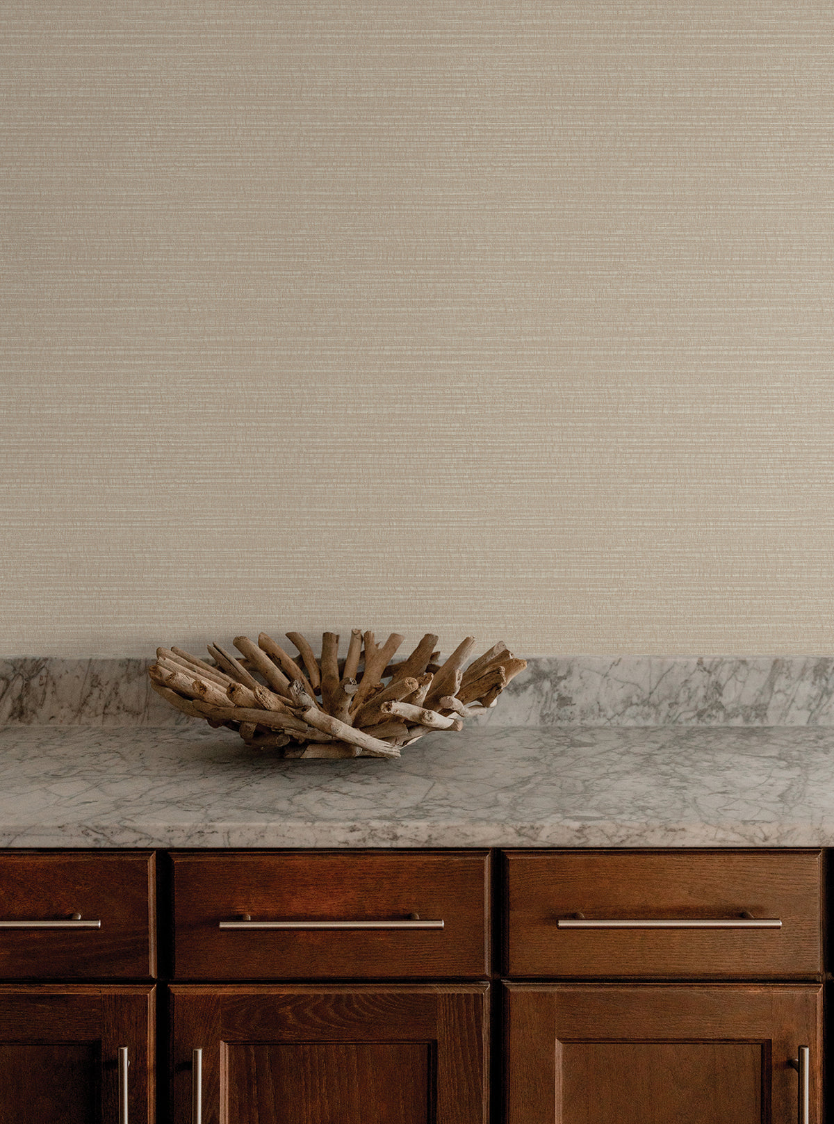 York Wallcoverings Sky Line Light Brown Textured Wallpaper 4
