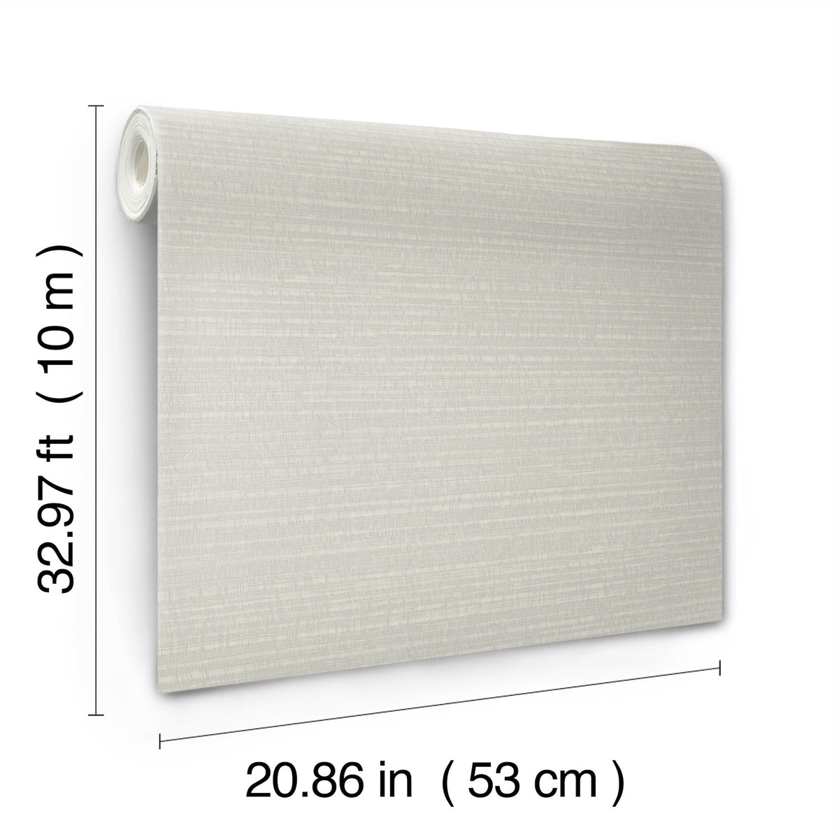 York Wallcoverings Sky Line Light Grey Textured Wallpaper 42