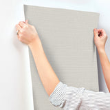 York Wallcoverings Sky Line Light Grey Textured Wallpaper 42