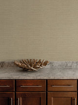 York Wallcoverings Sky Line Chestnut Textured Wallpaper 4228