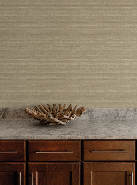 York Wallcoverings Sky Line Chestnut Textured Wallpaper 4228