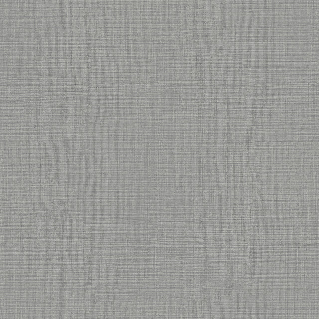York Wallcoverings Georgette Dark Grey Faux Fabric Wallpaper
