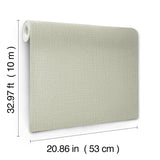 York Wallcoverings Georgette Moss Faux Fabric Wallpaper 4228