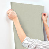 York Wallcoverings Georgette Moss Faux Fabric Wallpaper 4228