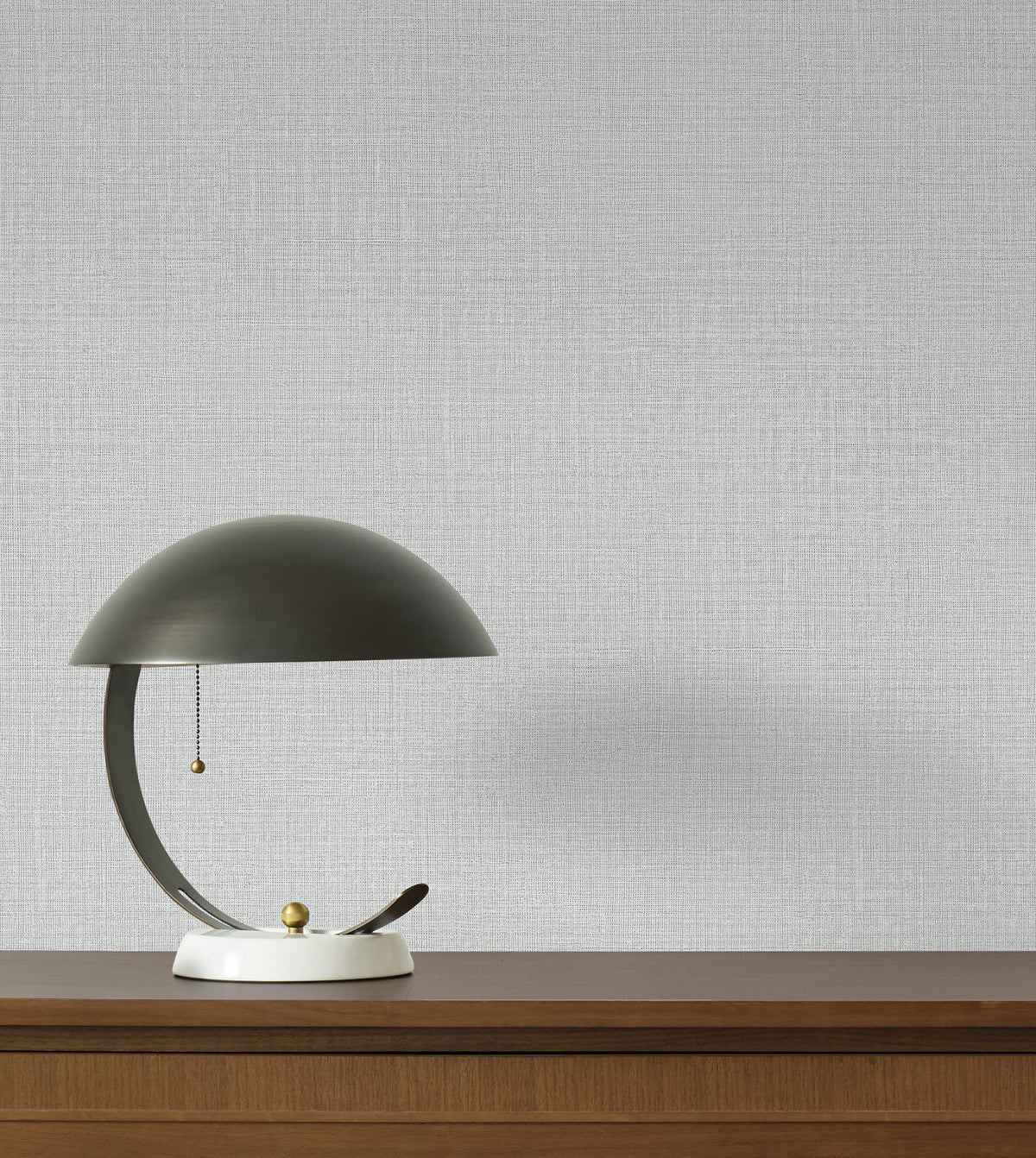 York Wallcoverings Georgette Light Grey Faux Fabric Wallpape