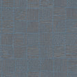 York Wallcoverings Chiseled Patchwork Sapphire Faux Fabric W