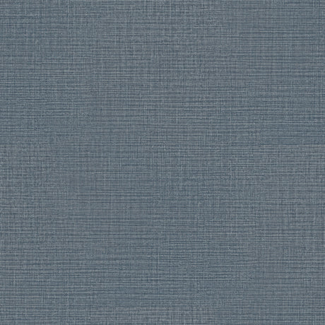 York Wallcoverings Georgette Sapphire Faux Fabric Wallpaper 