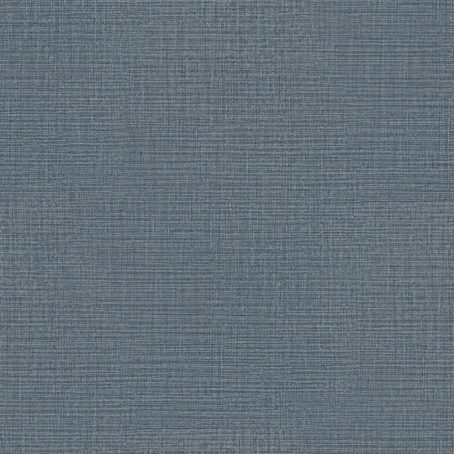 York Wallcoverings Georgette Sapphire Faux Fabric Wallpaper 