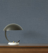 York Wallcoverings Georgette Sapphire Faux Fabric Wallpaper 