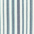 Schumacher 425P18 RIVIERA STRIPE in DELFT Fabric - RAOUL TEX