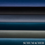 Schumacher 42770 GAINSBOROUGH VELVET in GRAPHITE Fabric - PE