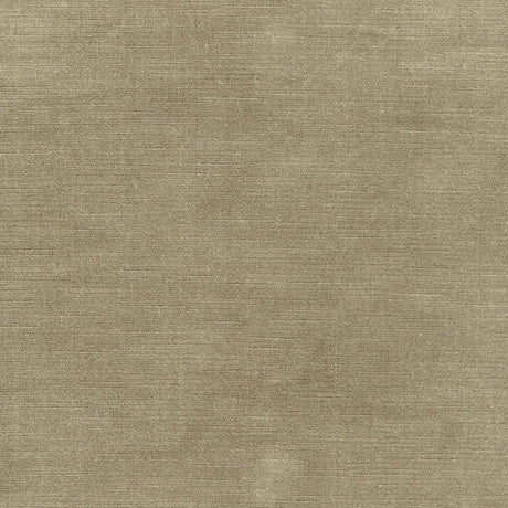 Schumacher 43145 ANTIQUE LINEN VELVET in PEBBLE Fabric - PER