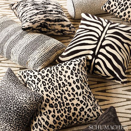 Schumacher Safari Épinglé Chamois Fabric - Eade's Wallpaper