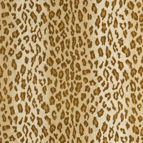 Schumacher Safari Épinglé Chamois Fabric - Eade's Wallpaper