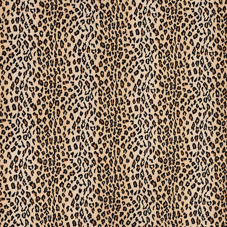 Schumacher Safari Épinglé Leopard Fabric - Eade's Wallpaper
