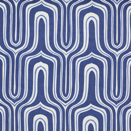 Schumacher 435B39 NIGEL in DELFT Fabric - RAOUL TEXTILES