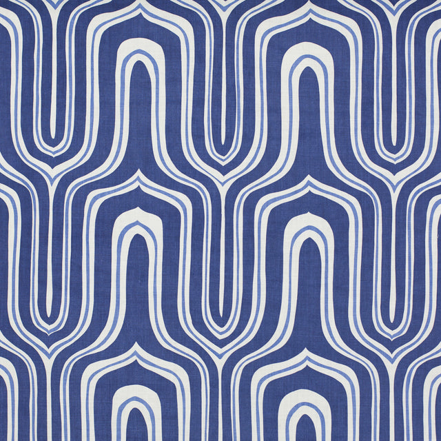 Schumacher 435B39 NIGEL in DELFT Fabric - RAOUL TEXTILES