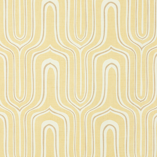Schumacher 435V78 NIGEL in MAIZE Fabric - RAOUL TEXTILES