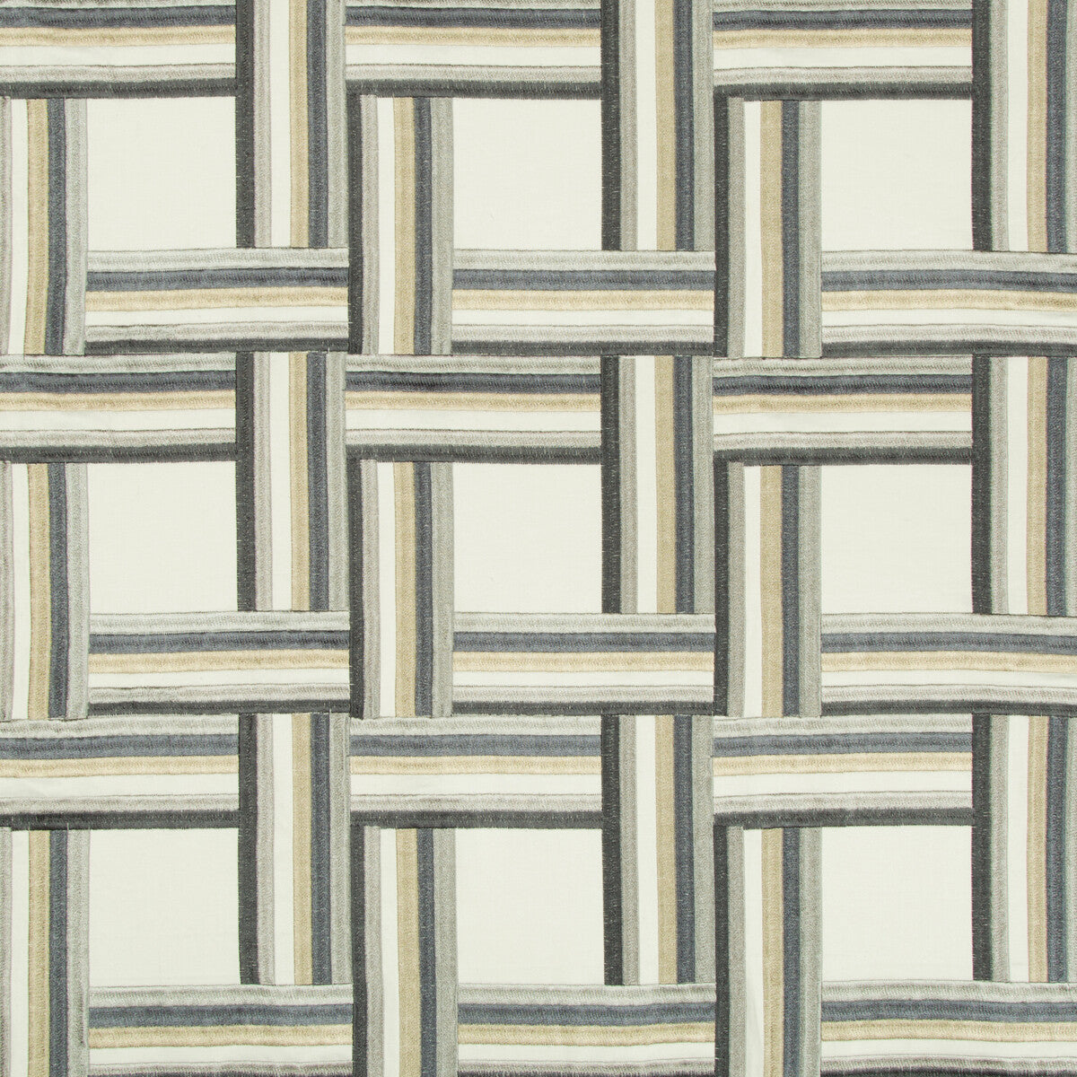 KRAVET COUTURE 4449.511.0 FRONT ROW STEEL BLUE Fabric