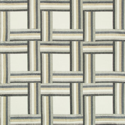KRAVET COUTURE 4449.511.0 FRONT ROW STEEL BLUE Fabric