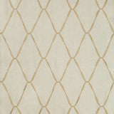 KRAVET COUTURE 4476.16.0 LOOPED RIBBONS LINEN Fabric